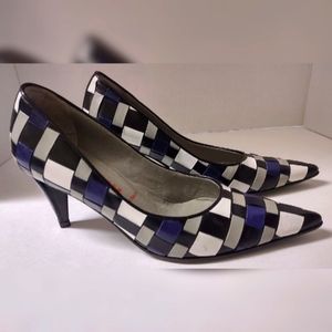 Vintage 80s Miu Miu Leather Heels